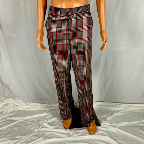 VTG wool blend NL trouser red and grey plaid
Size 38/30 - Picture 1 of 7